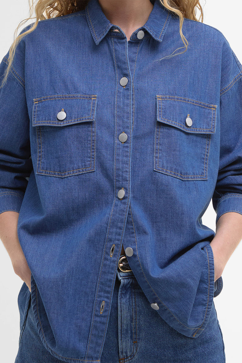 Woodrow Oversized Denim Shirt
