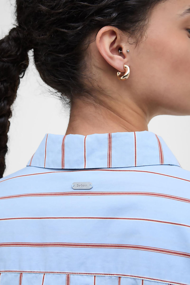 Camicia Saffron con motivo a righe dalla vestibilità comoda