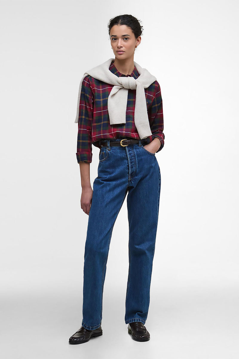 Camicia Glades in tartan dalla vestibilità rilassata