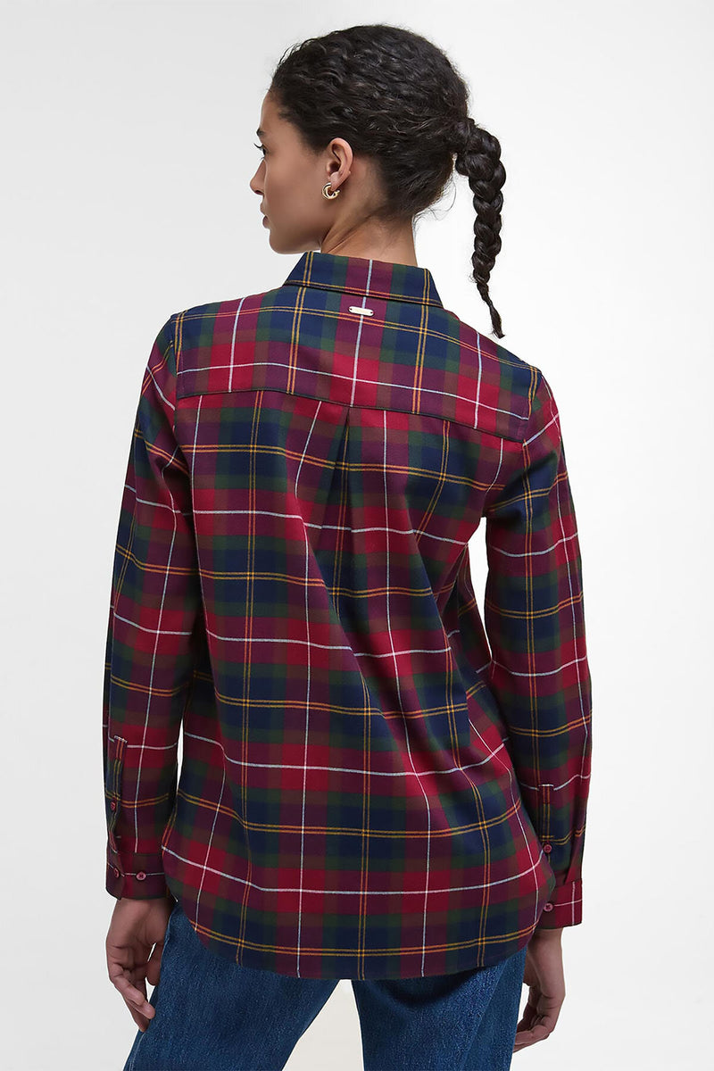 Camicia Glades in tartan dalla vestibilità rilassata