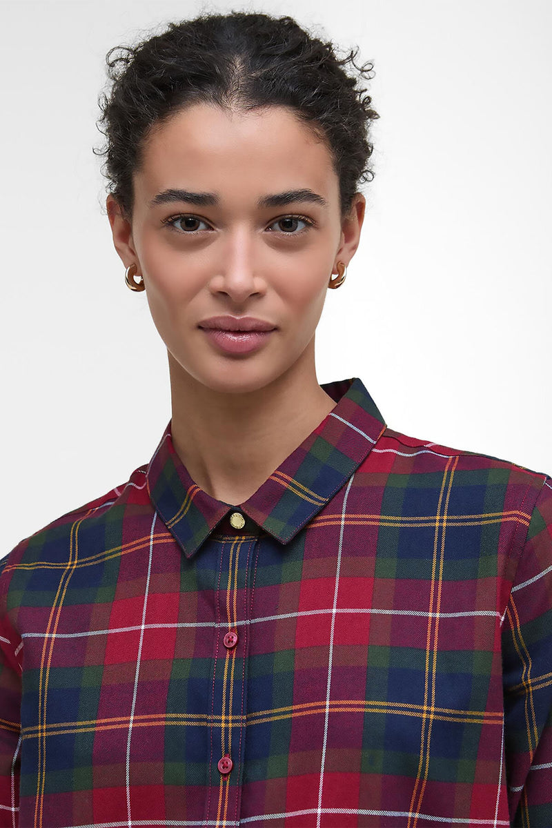 Camicia Glades in tartan dalla vestibilità rilassata