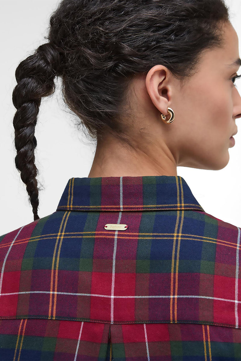 Camicia Glades in tartan dalla vestibilità rilassata