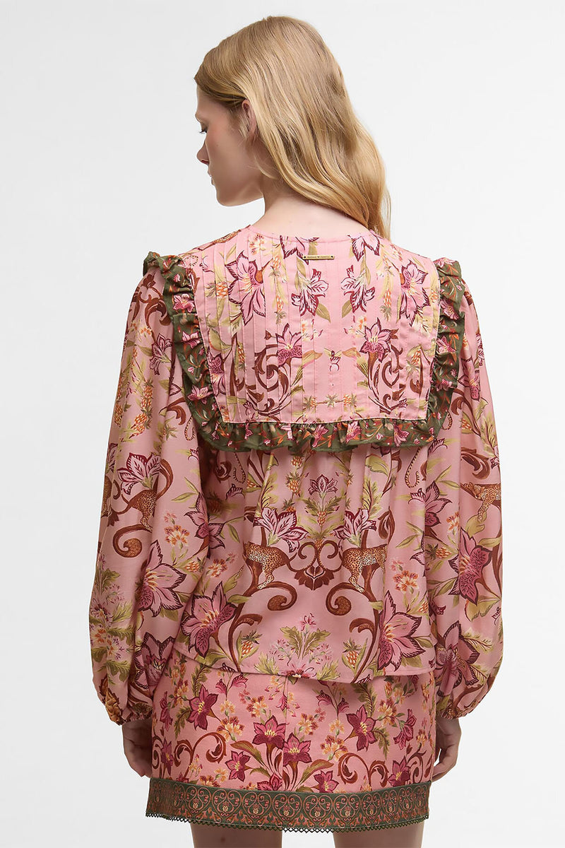 Blusa a maniche lunghe Cami Barbour x FARM Rio