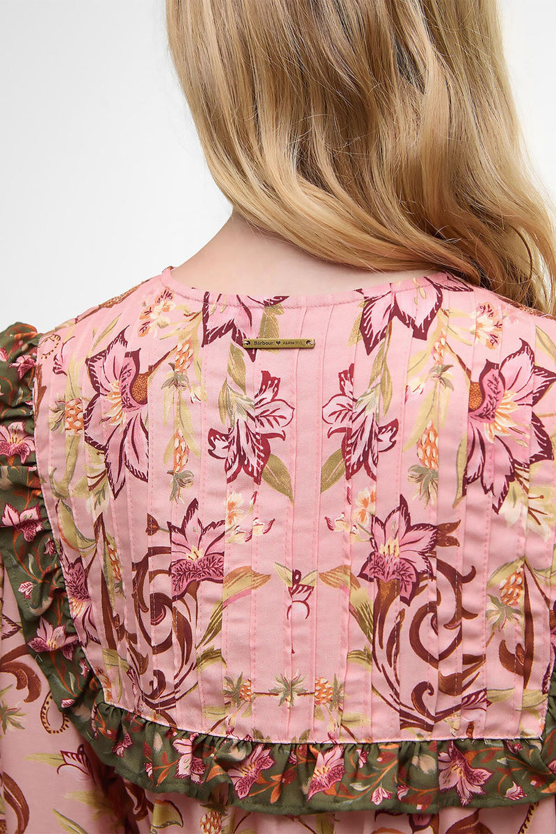 Blusa a maniche lunghe Cami Barbour x FARM Rio