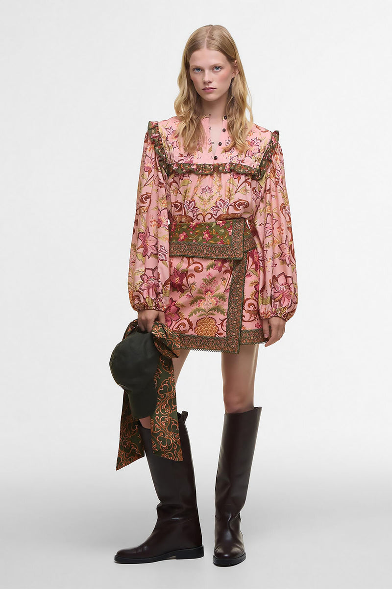 Barbour x FARM Rio Thais Mini Skirt