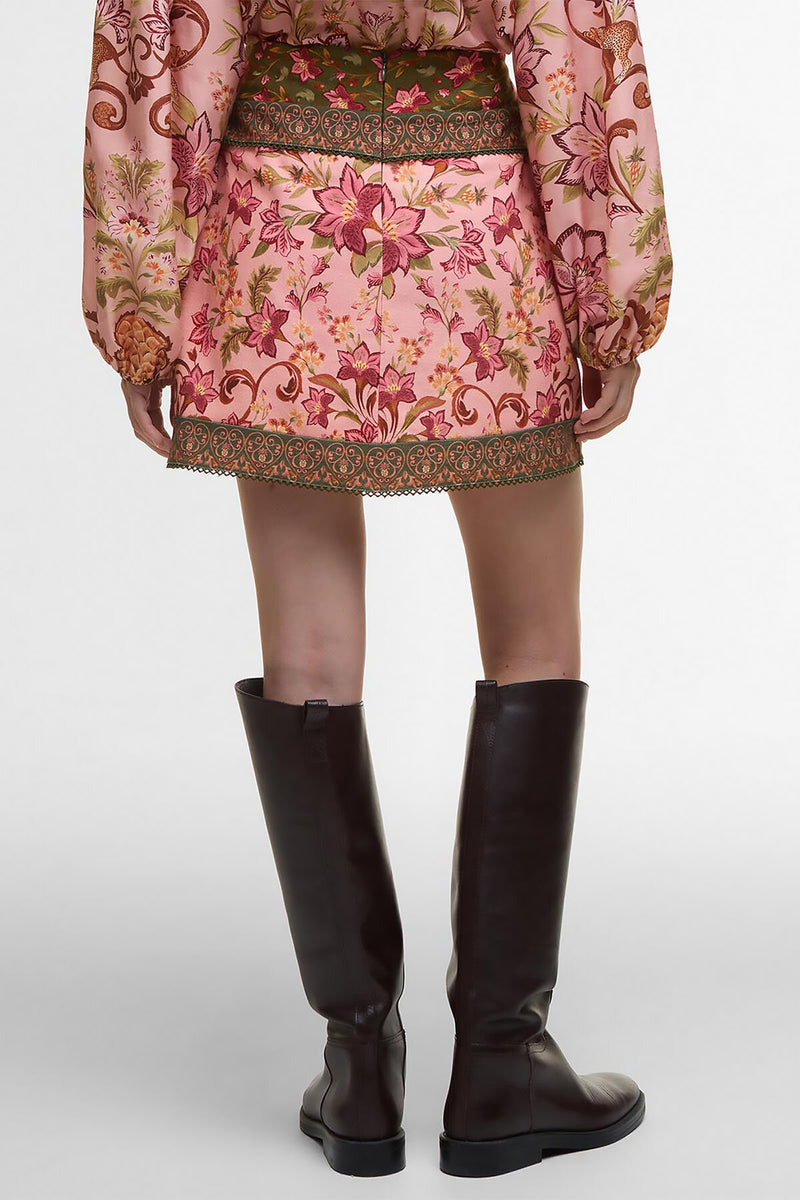 Barbour x FARM Rio Thais Mini Skirt