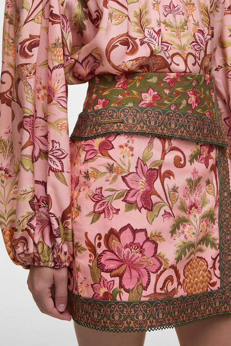 Barbour x FARM Rio Thais Mini Skirt