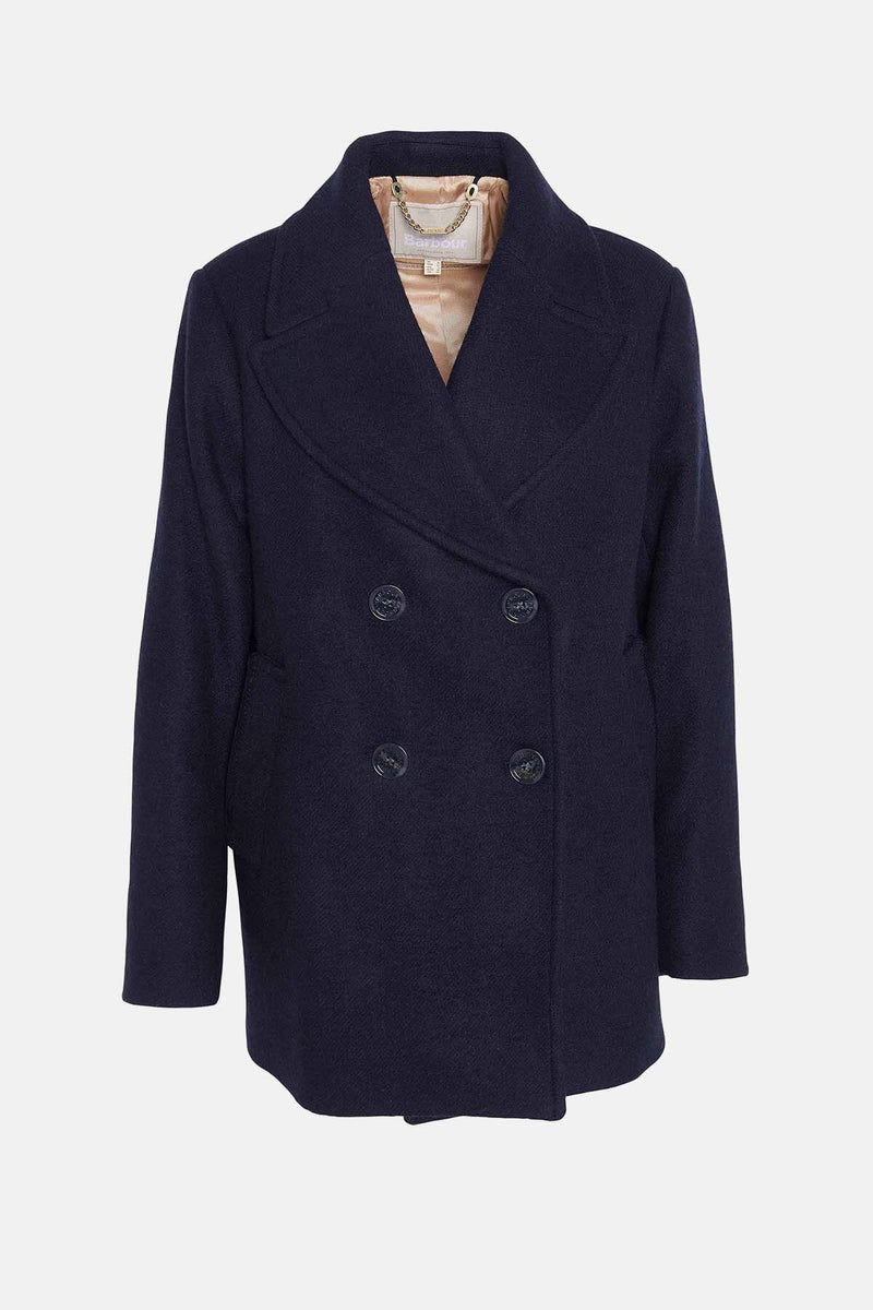 Ingrid Wool Peacoat