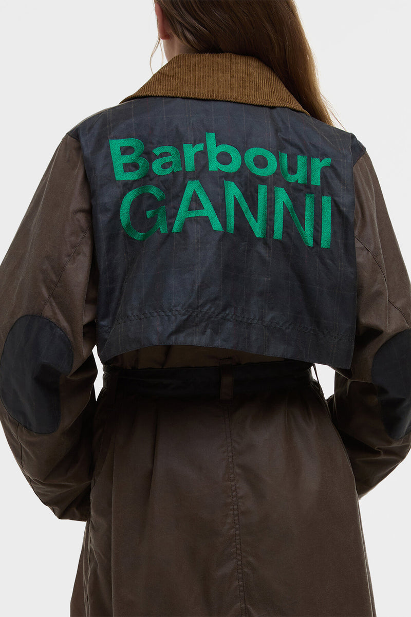 Trench cerato Barbour Ganni