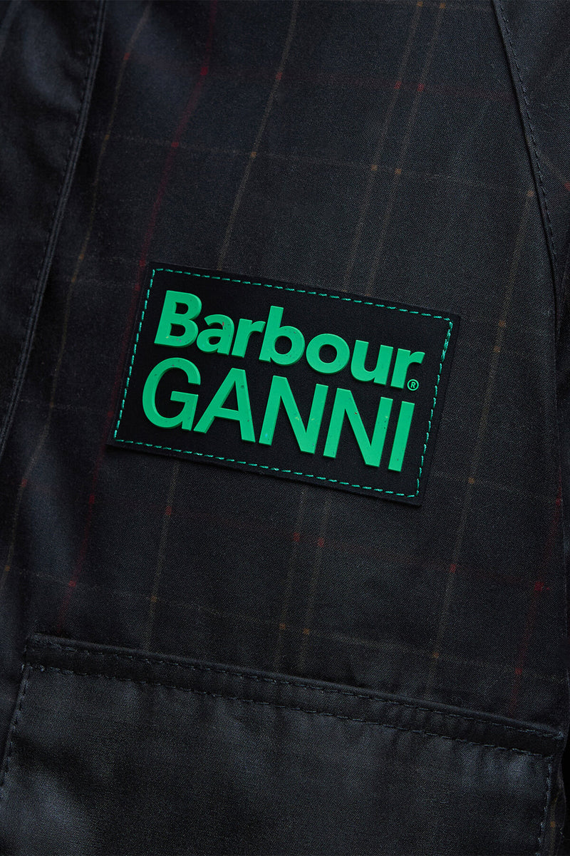 Giacca a vento cerata Barbour Ganni