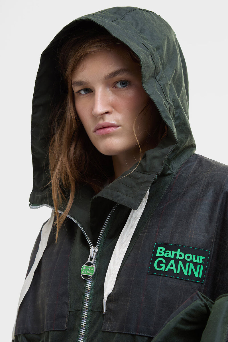 Parka cerato Barbour Ganni