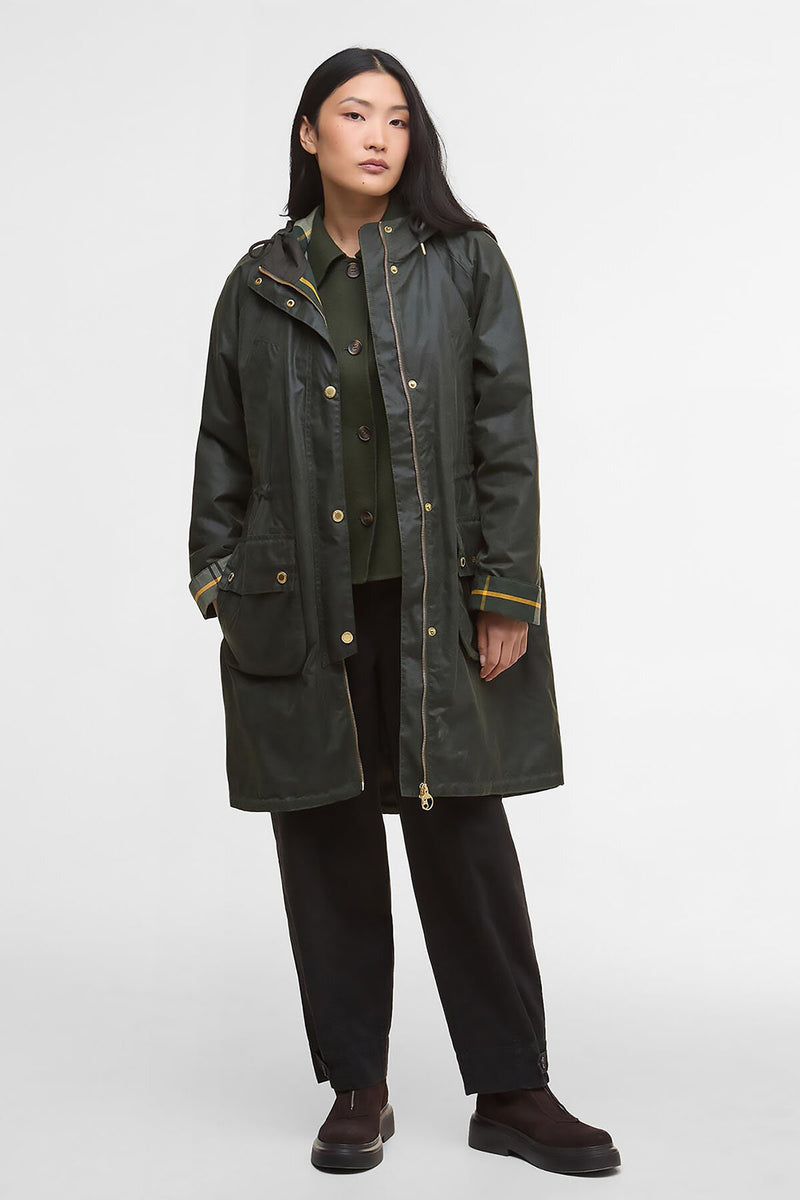Marcy Waxed Parka