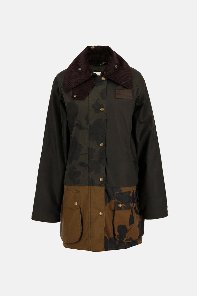 Giacca cerata Beauflower Barbour x ERDEM