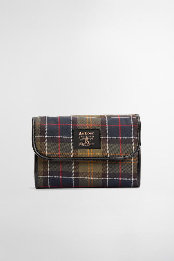 Tartan Hanging Washbag