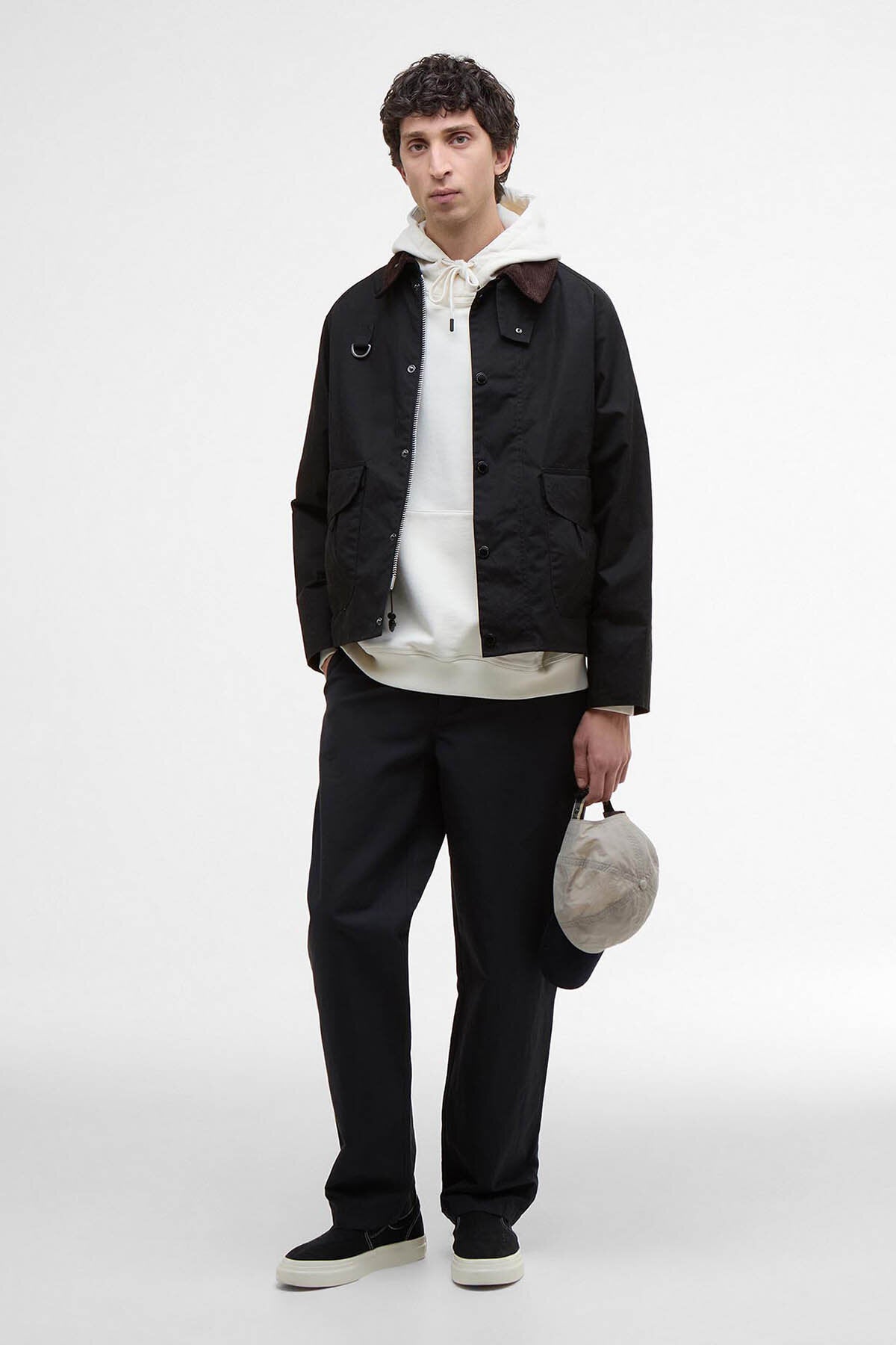 Barbour Giacca casual Wading Barbour x NOAH Black | Uomo | WP Store