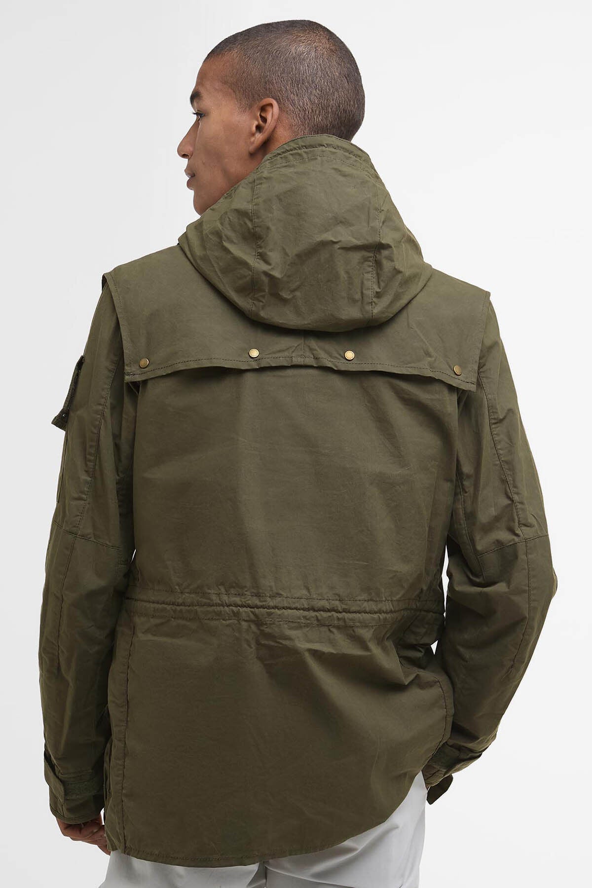 Barbour x TO KI TO Field Utility Casual Jacket Dusky green by