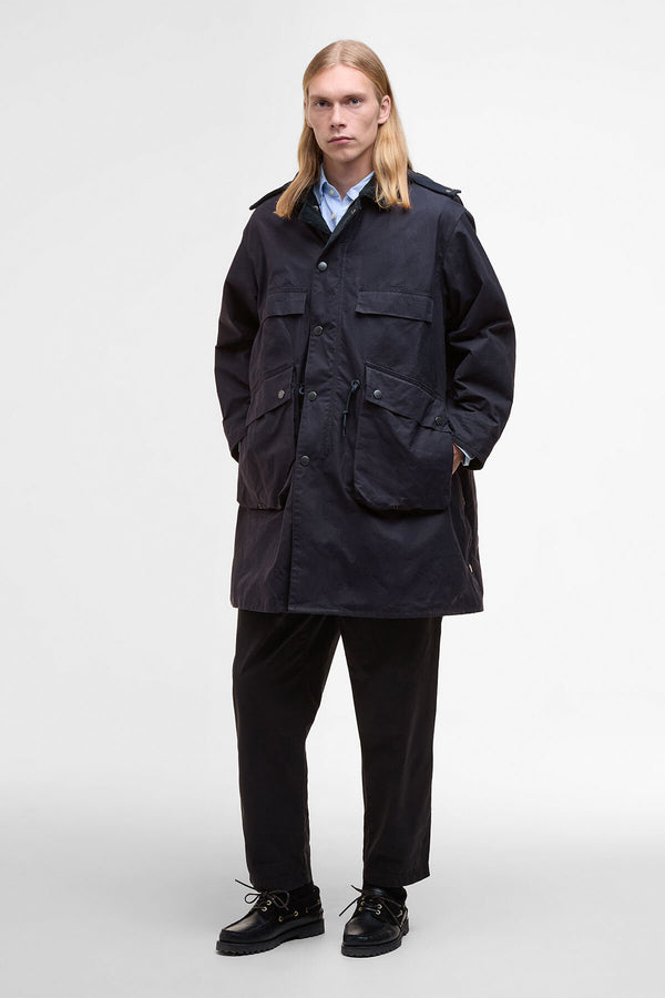 Cappotto casual oversize Bedale in stile country Barbour x Kaptain Sunshine