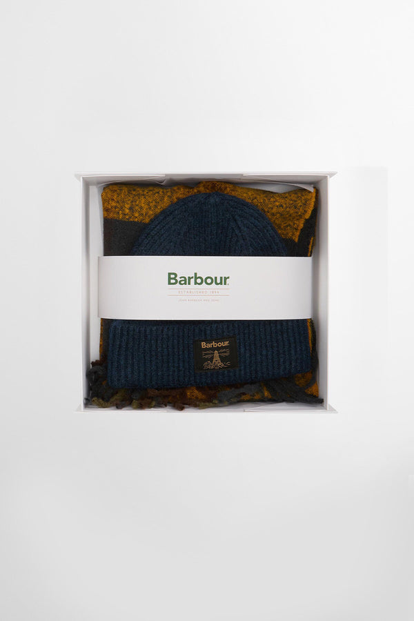 Barbour Westerdale Beanie and Scarf Gift Set