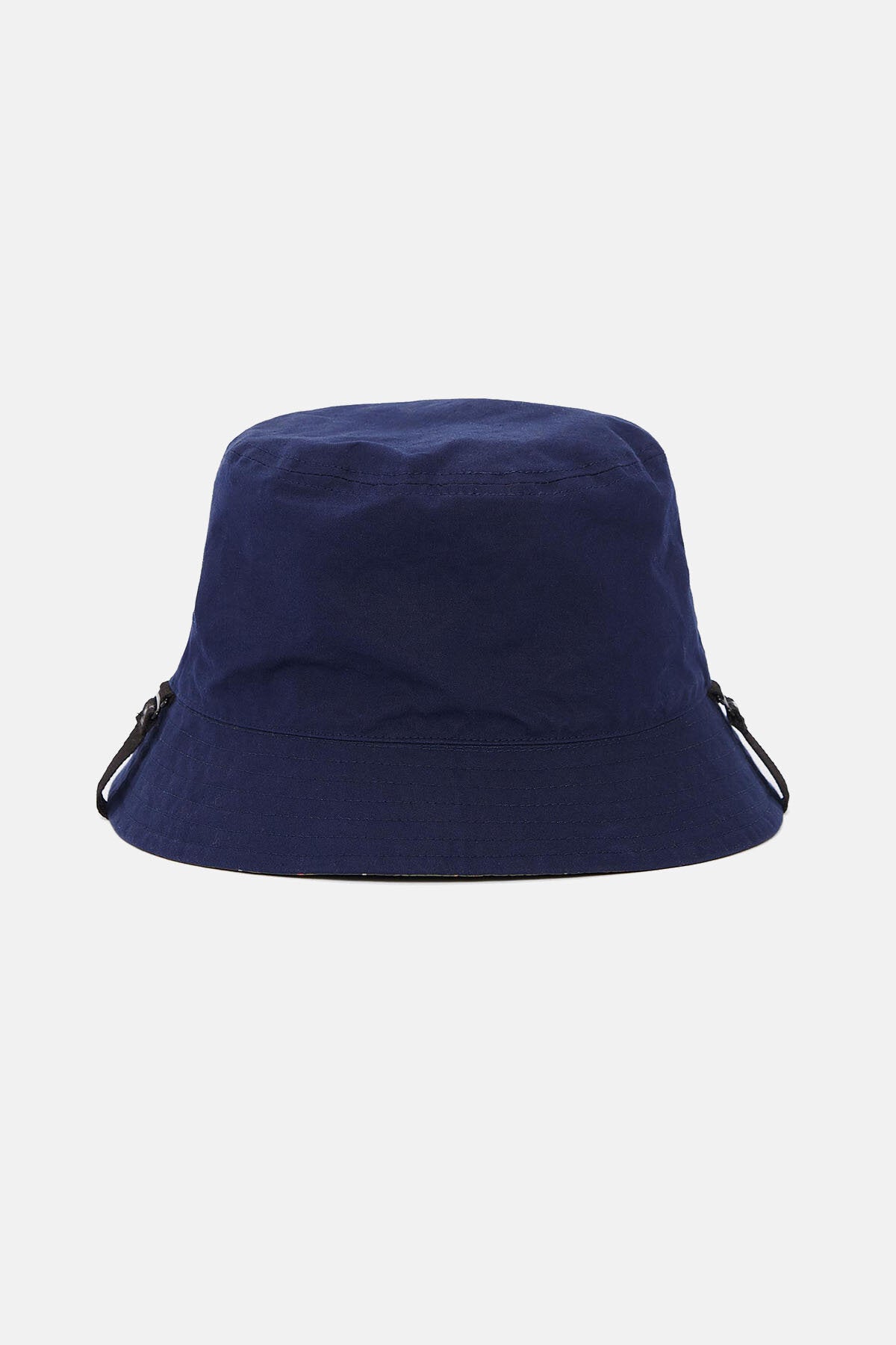 Barbour x Maison Kitsune Reversible Bucket Hat Dk navy by Barbour Men WP Store