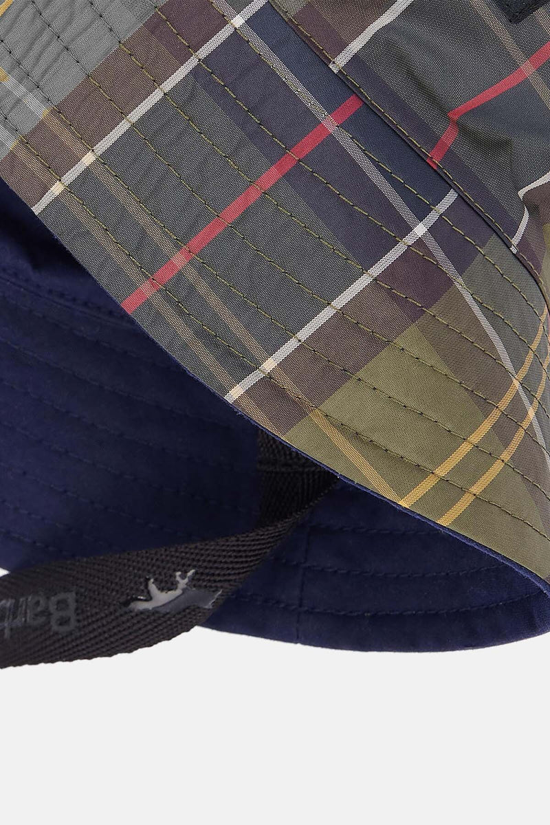 Cappello da pescatore reversibile Barbour x Maison Kitsuné