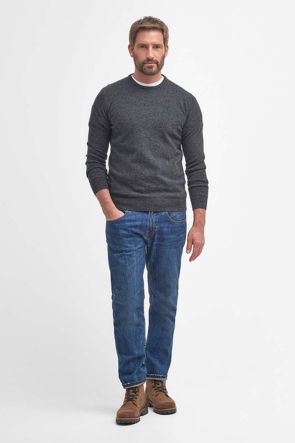 Essential L/Wool Crew Neck