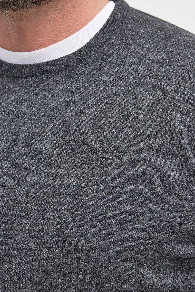 Maglione girocollo Essential in lana d’agnello