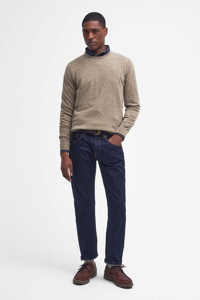 Essential L/Wool Crew Neck