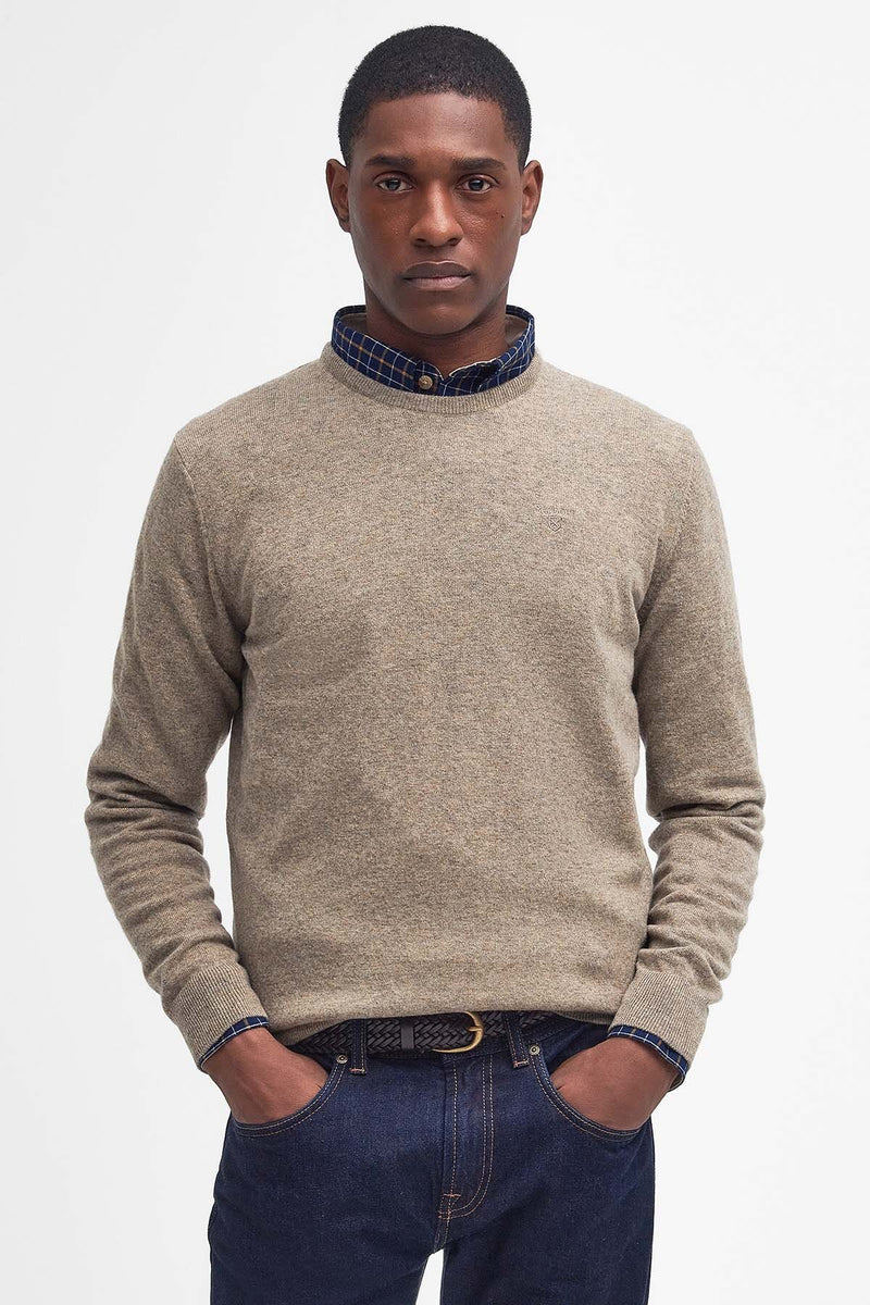 Essential L/Wool Crew Neck