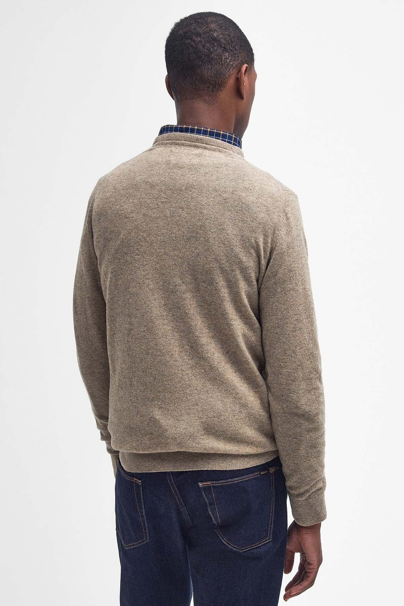 Essential L/Wool Crew Neck