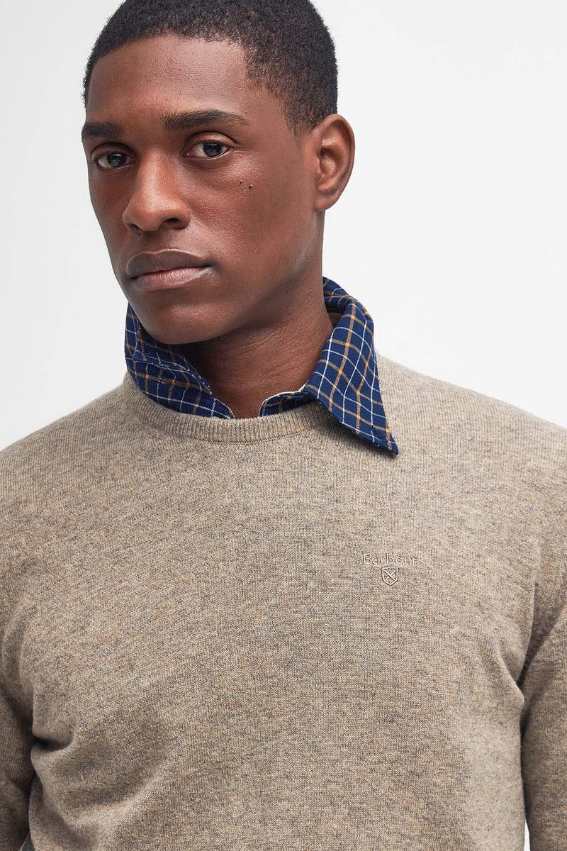 Essential L/Wool Crew Neck