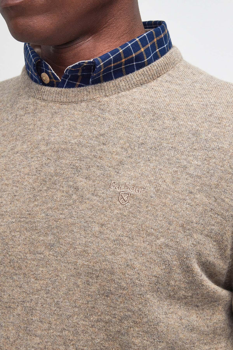 Essential L/Wool Crew Neck