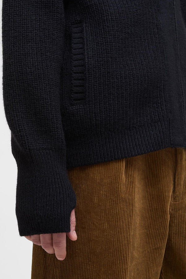 Barbour Garthman Knitted Zip-Up Jumper