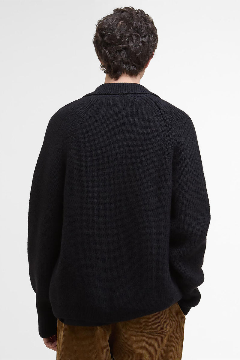 Barbour Garthman Knitted Zip-Up Jumper