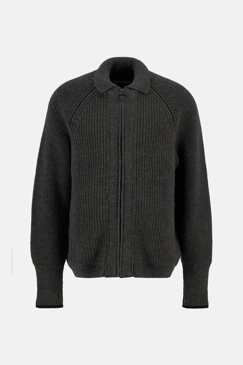 Barbour Garthman Knitted Zip-Up Jumper