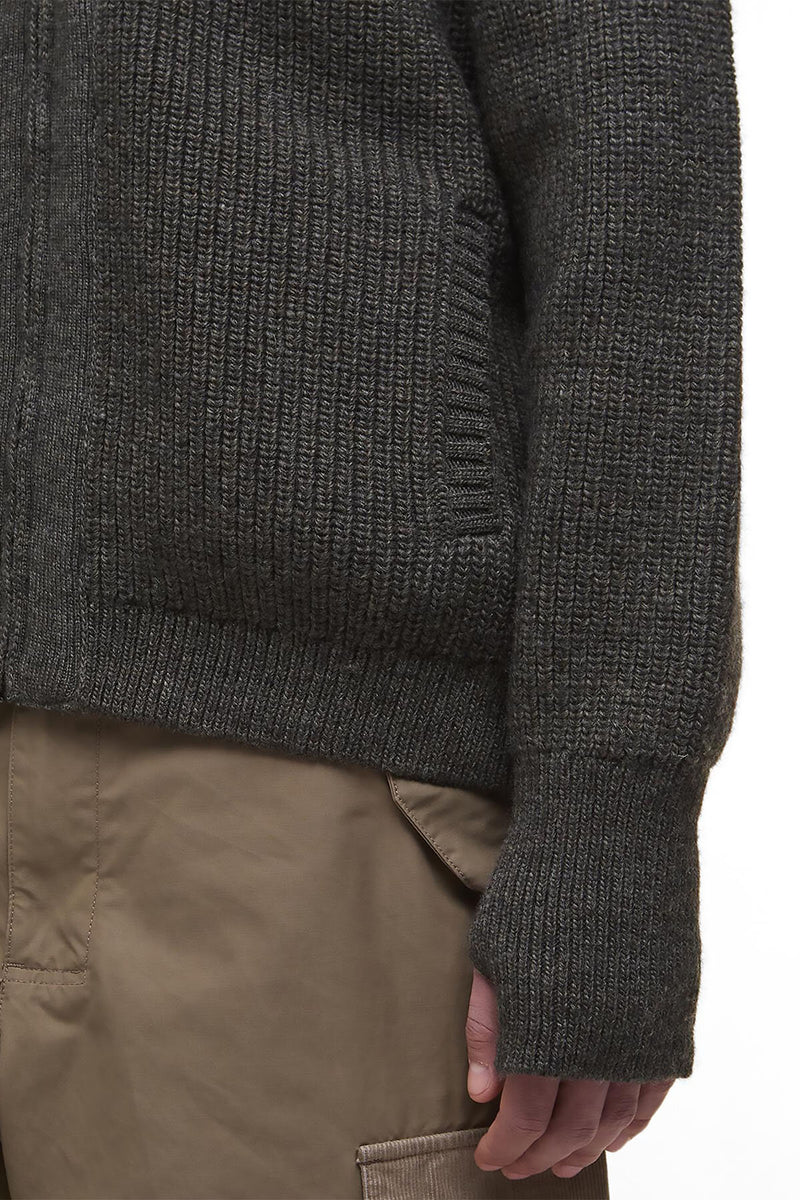 Barbour Garthman Knitted Zip-Up Jumper