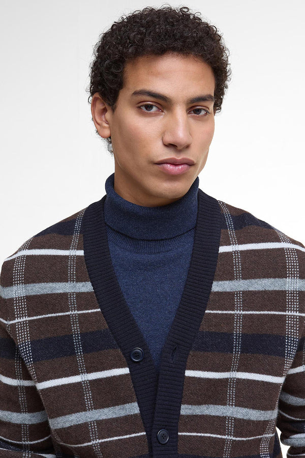 Barbour Kane Tartan Cardigan