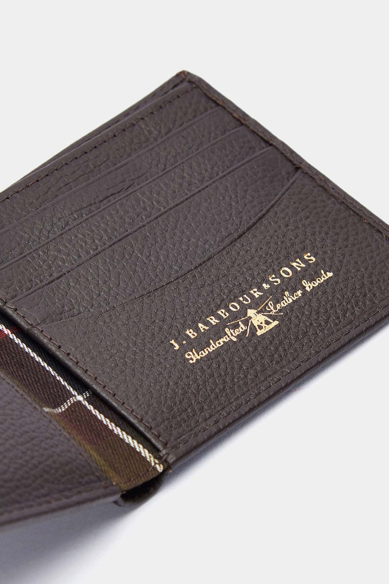 Portafoglio a libro in pelle Amble