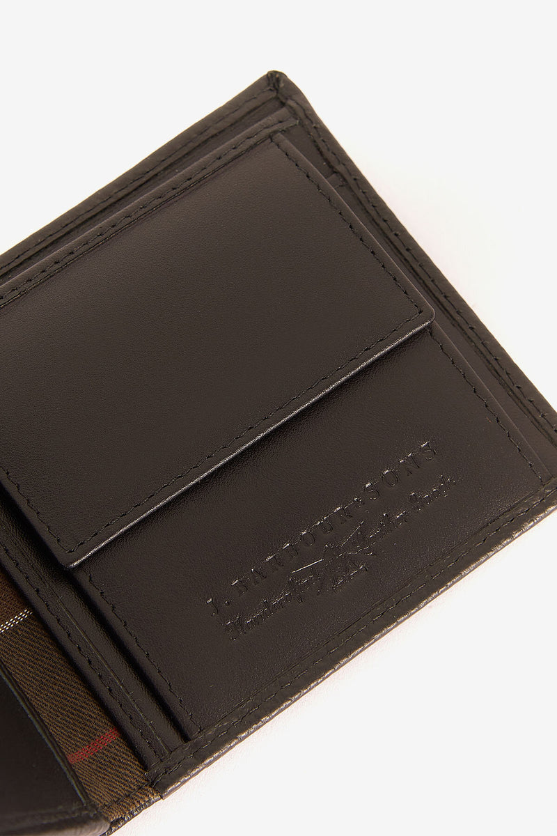 Logo Leather Billfold Wallet