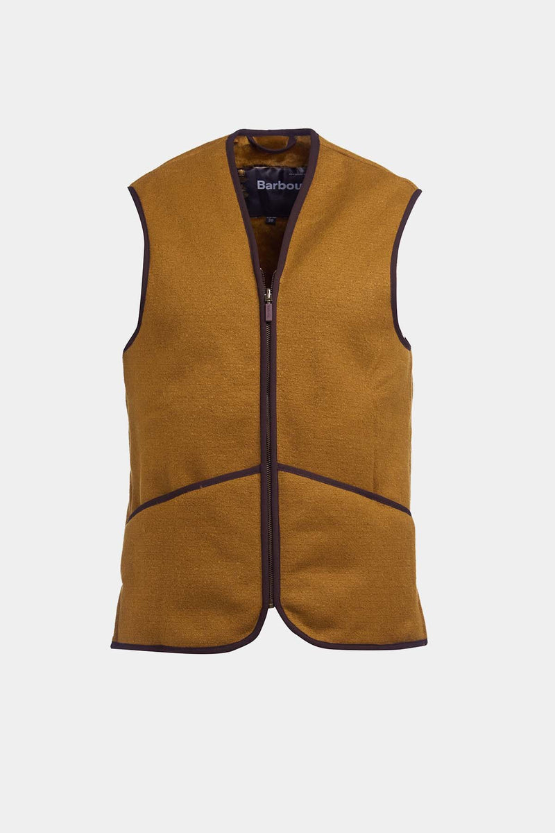 Warm pile waistcoat