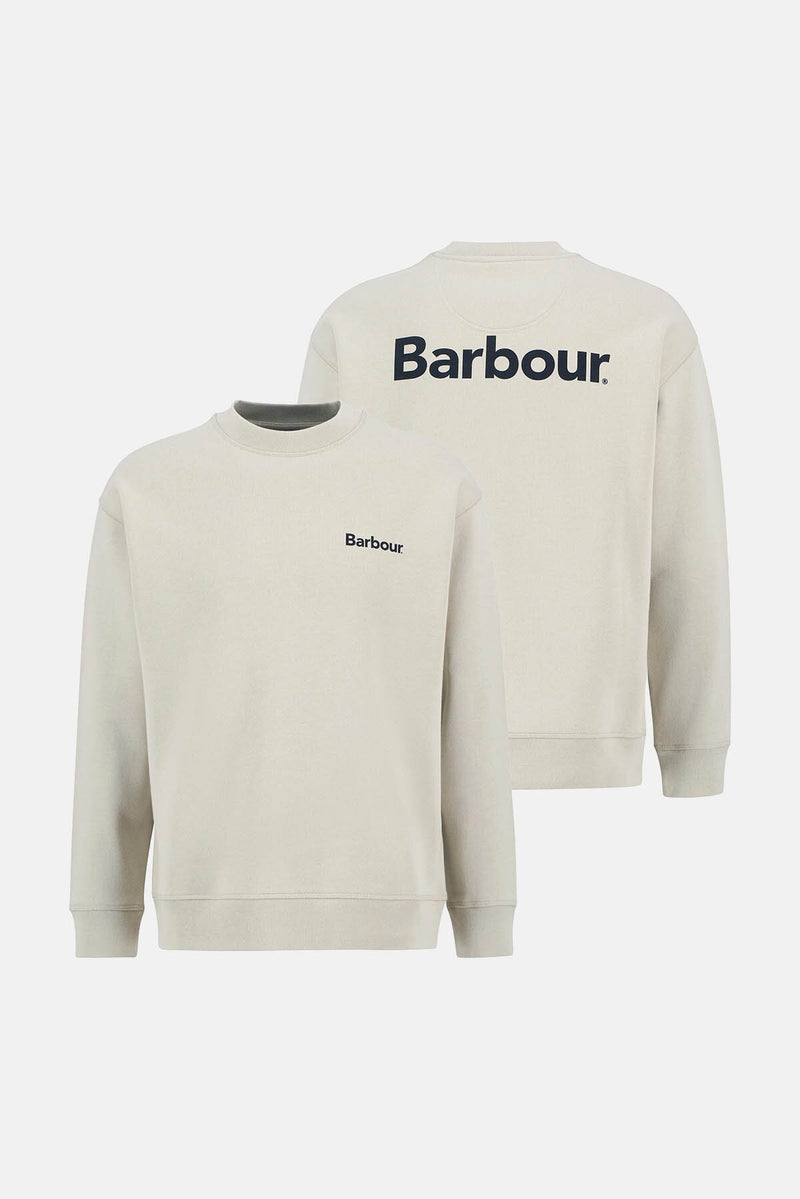 Felpa girocollo oversize Nicholas in cotone spazzolato