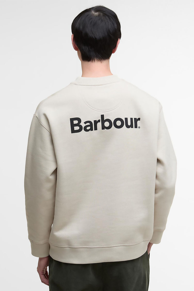 Felpa girocollo oversize Nicholas in cotone spazzolato