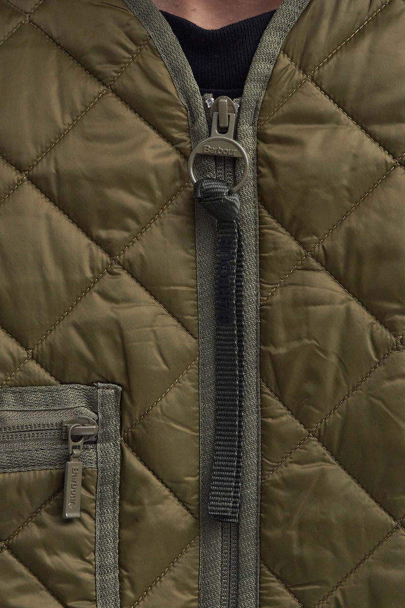 Gilet trapuntato Liddesdale Barbour