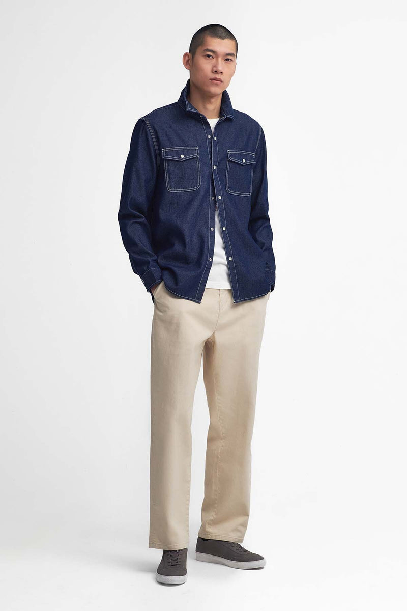 Terence Denim Long-Sleeved Shirt