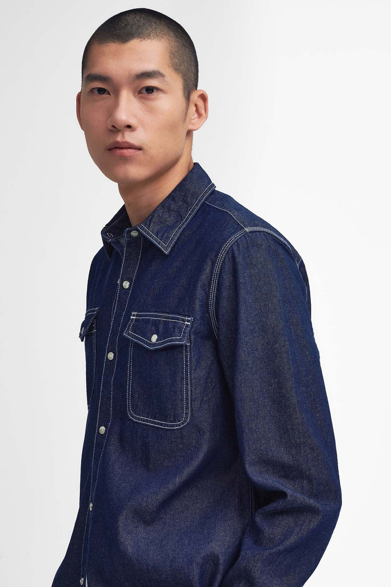 Terence Denim Long-Sleeved Shirt