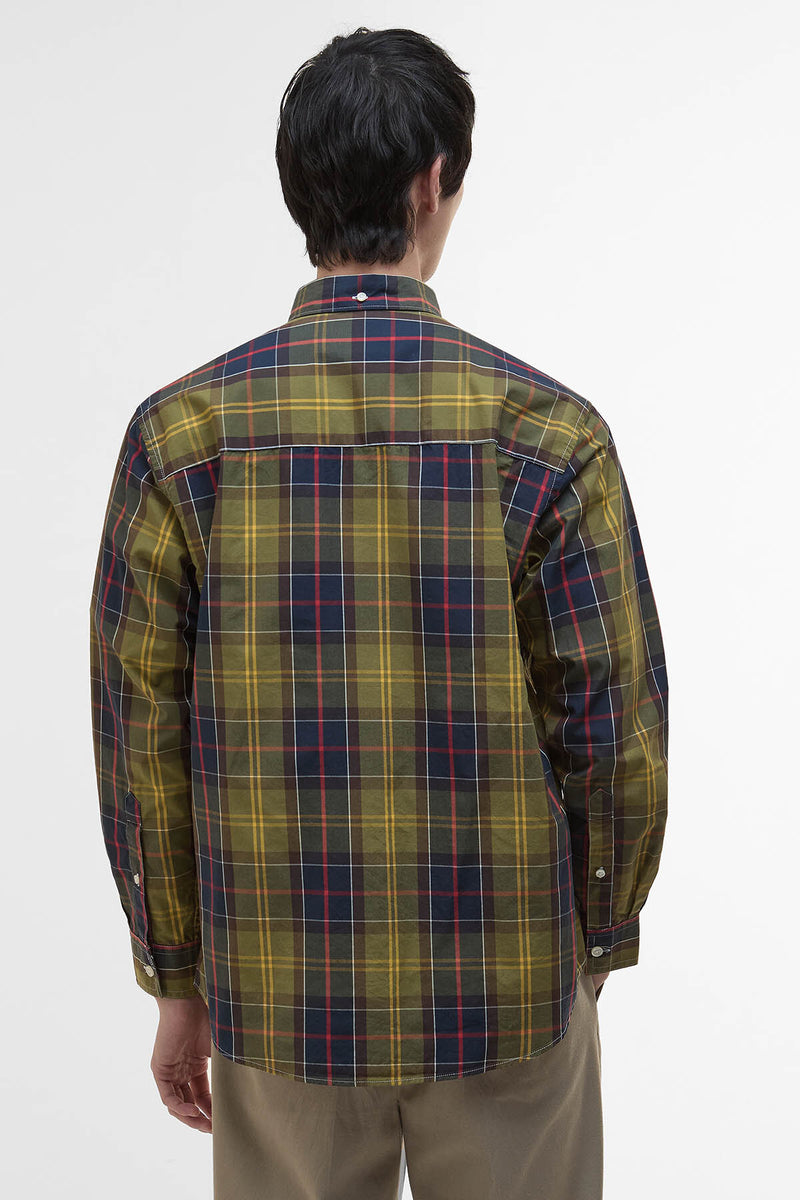 Camicia oversize Taggon in tartan