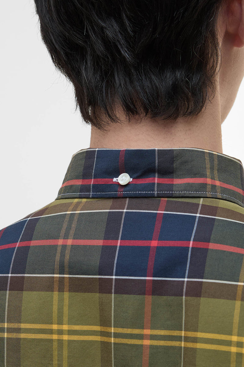 Camicia oversize Taggon in tartan