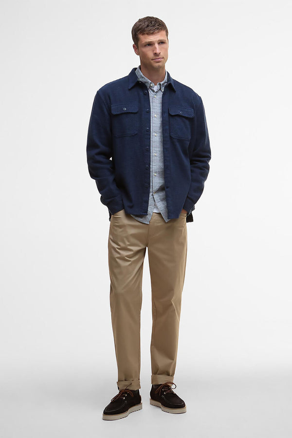 Barbour Baystone Relaxed Long-Sleeved Shirt