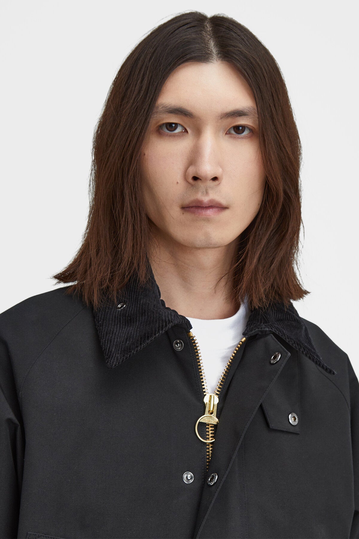 Barbour Classic Bedale Showerproof Jacket Black by Barbour | Men 