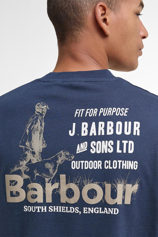 T-shirt con stampa a maniche lunghe Pointer