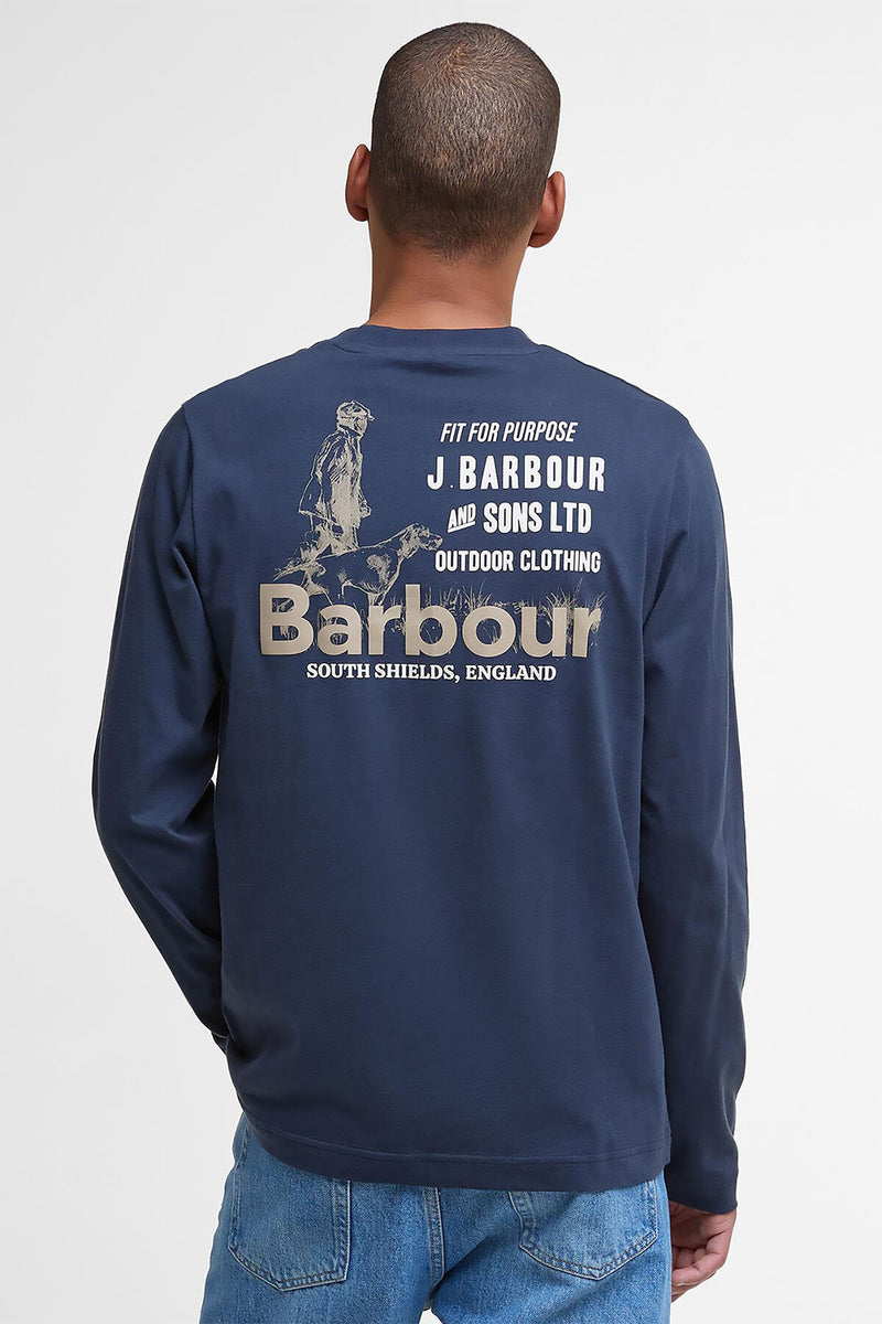 T-shirt con stampa a maniche lunghe Pointer